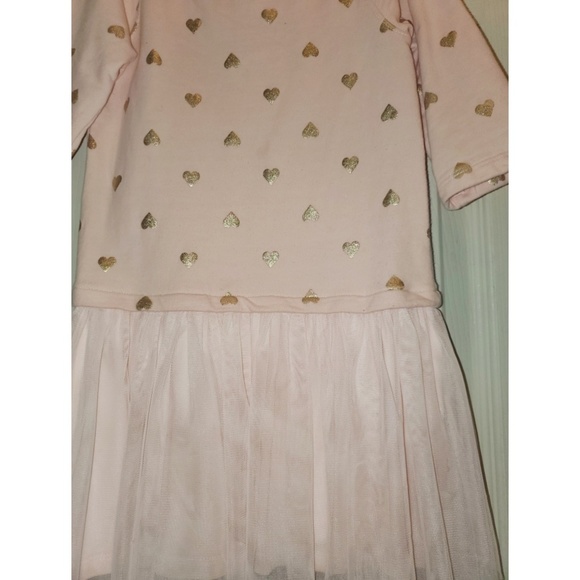 COPY - OSHKOSH B'GOSH PINK HEART TUTU DRESS SIZE 5T - Picture 2 of 8